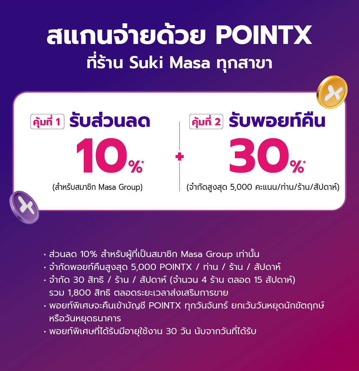 POINTX Premium Restaurant Landing page 1200_Suki Masa
